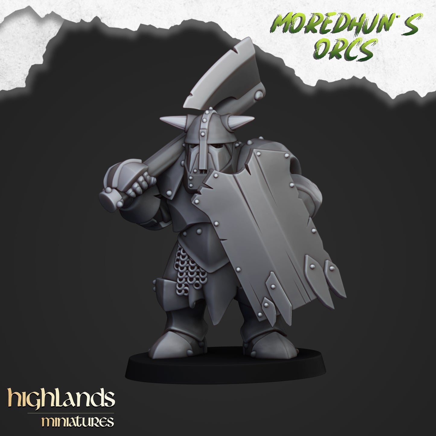 Moredhun's Orcs - Armoured Orcs inkl. Full command