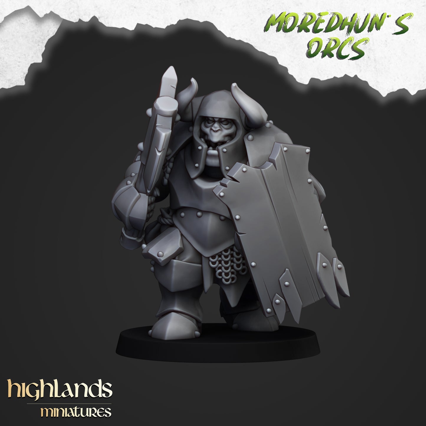 Moredhun's Orcs - Armoured Orcs inkl. Full command