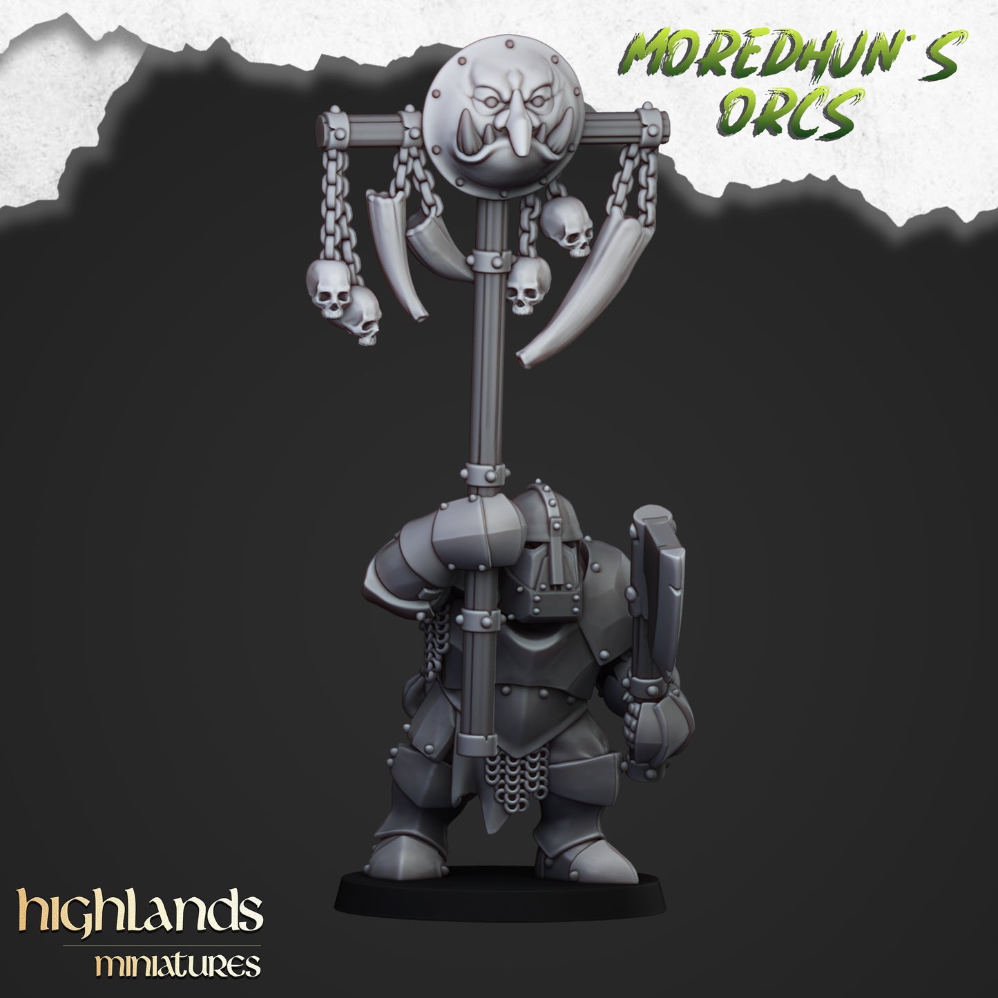 Moredhun's Orcs - Armoured Orcs inkl. Full command