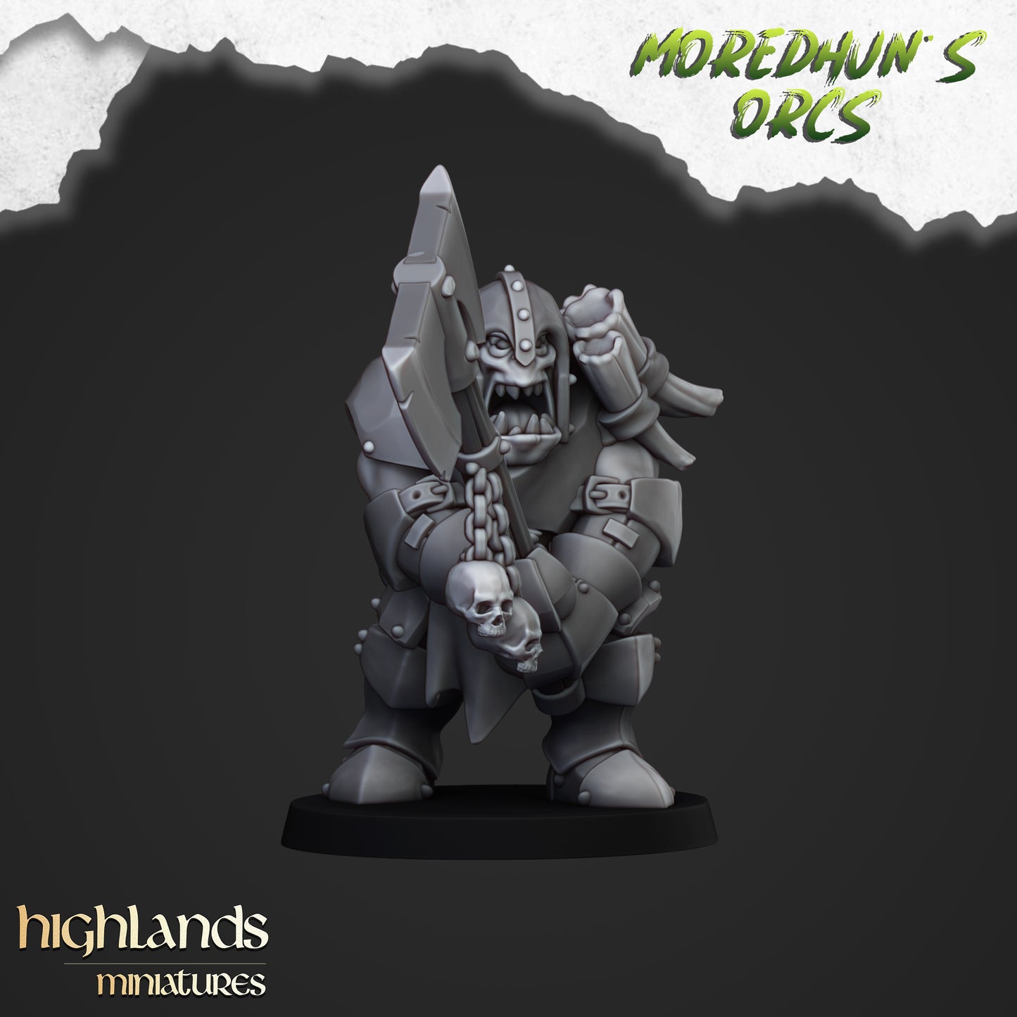 Moredhun's Orcs - Armoured Orcs inkl. Full command