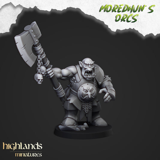 Moredhun's Orcs -  Borgok Skullcrusher