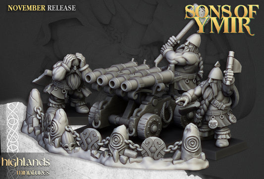 Sons of Ymir Dwarf Organ gun