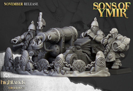 Sons of Ymir Dwarf Flamethrower