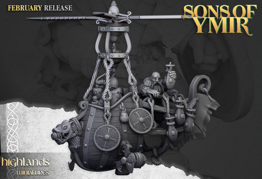 Sons of Ymir Dwarf Heavy Flying Machine