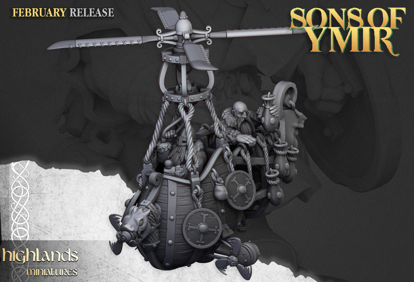 Sons of Ymir Dwarf Heavy Flying Machine