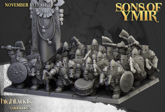 Sons of Ymir Huscarl Unit inkl. Command Unit