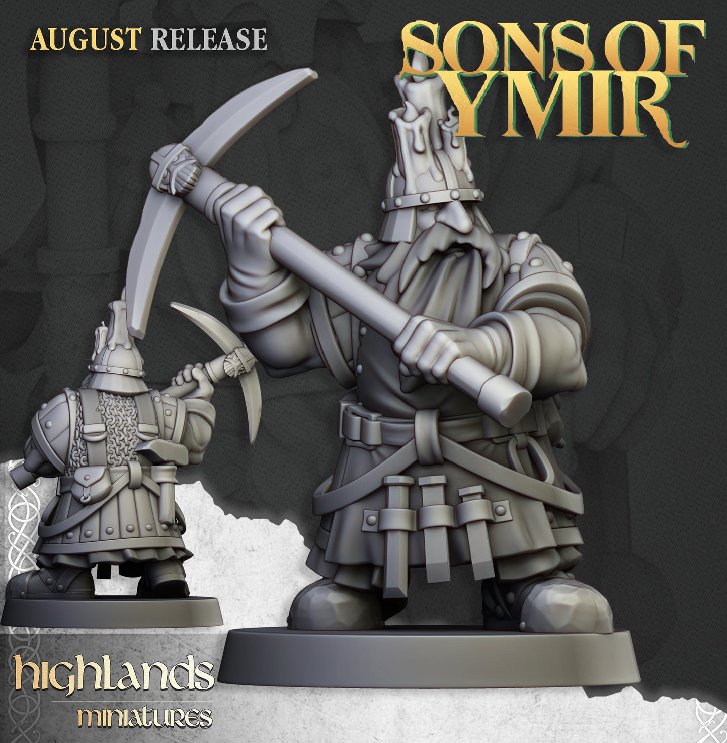 Sons of Ymir Dwarf Miners inkl. Command Unit