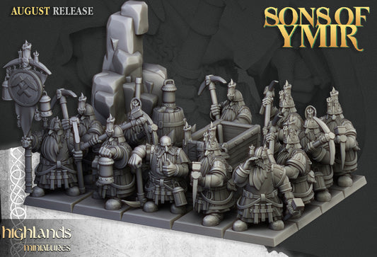 Sons of Ymir Dwarf Miners