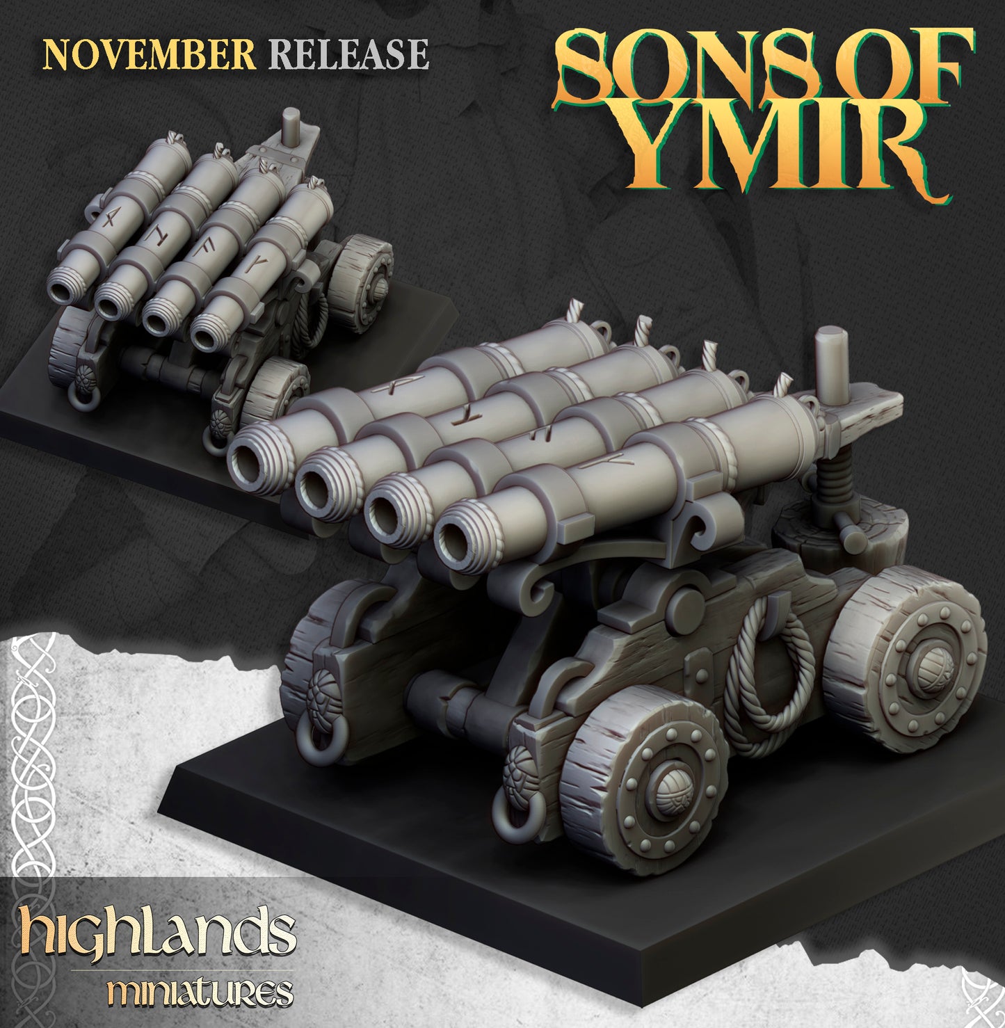 Sons of Ymir Dwarf Organ gun