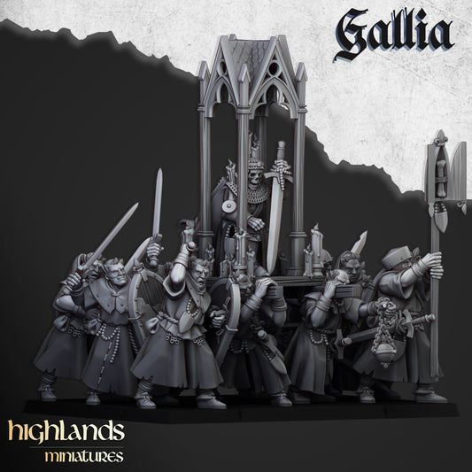 Gallia - Grail Pilgrims with Grail Relique