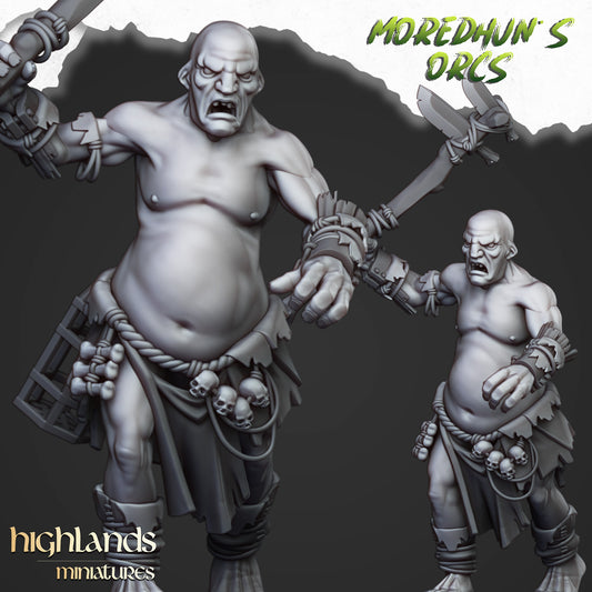 Moredhun's Orcs -  Orc Mountain Giant