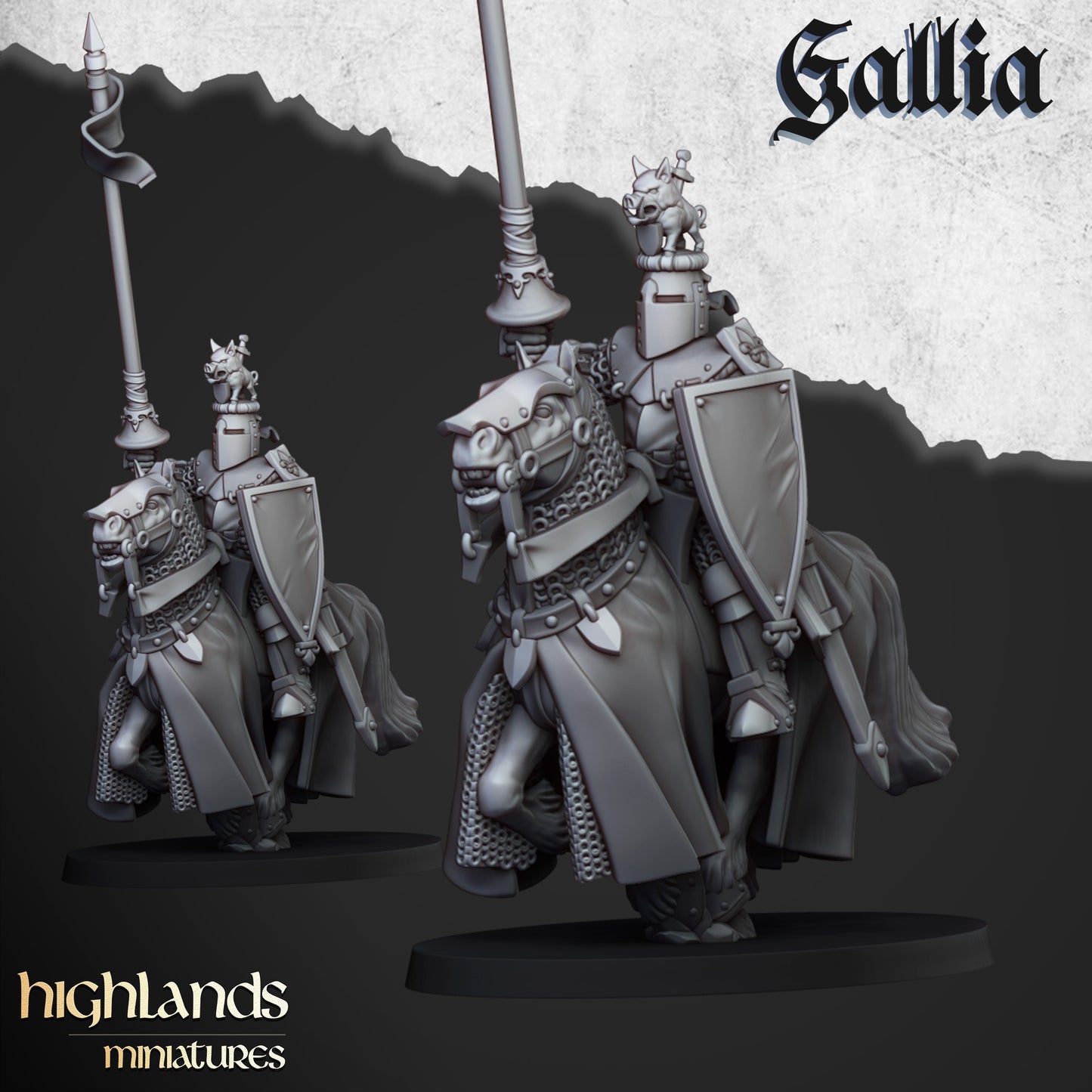 Gallia -  Knights of Gallia inkl. Command Unit