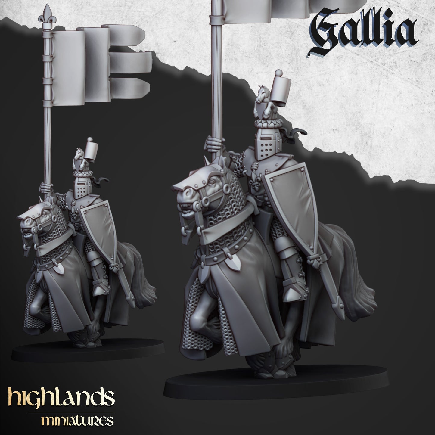 Gallia -  Knights of Gallia inkl. Command Unit