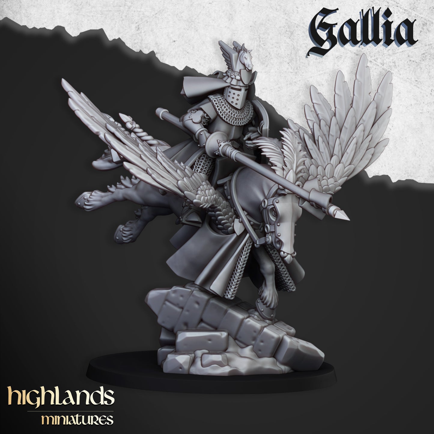 Gallia - Gallia Knights on Pegasus