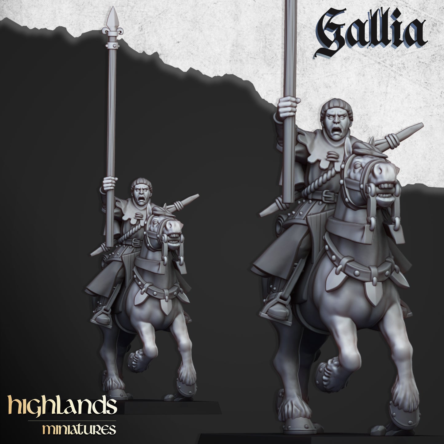 Gallia - Mounted Men at Arms