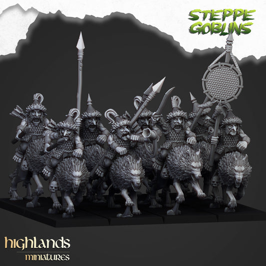 Steppe Goblins - Mounted Steppe Goblins With Spears inkl. Full Command