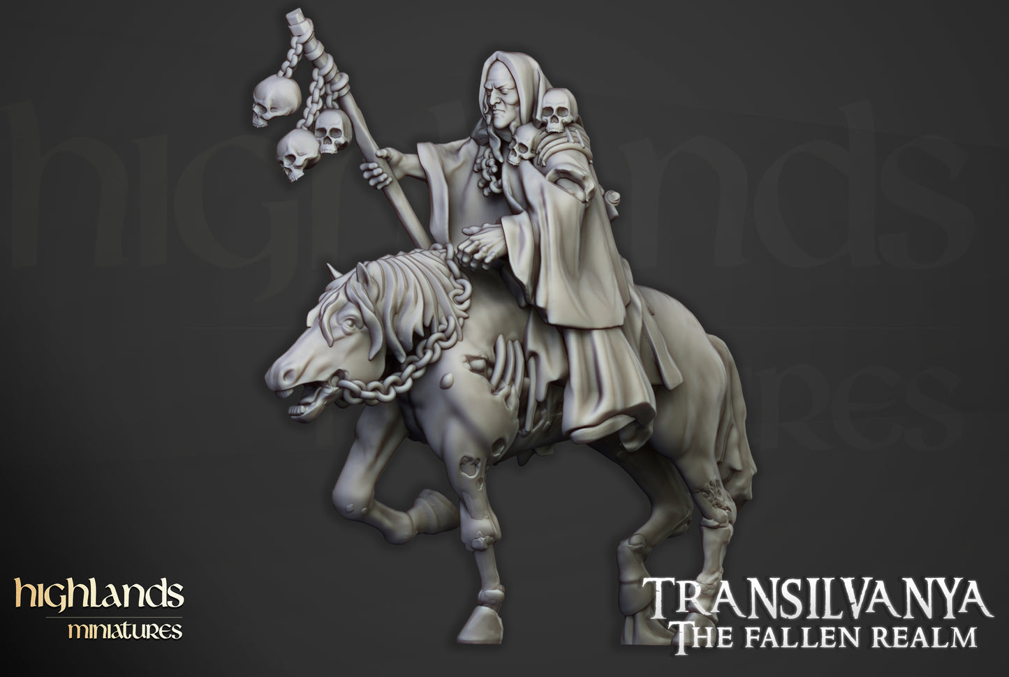 Transilvanya Necromancer on horse