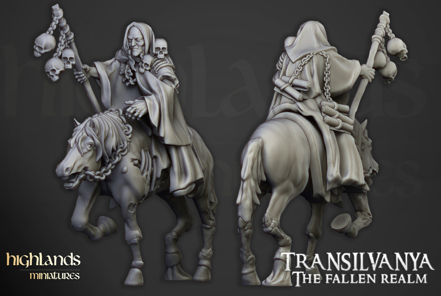 Transilvanya Necromancer on horse