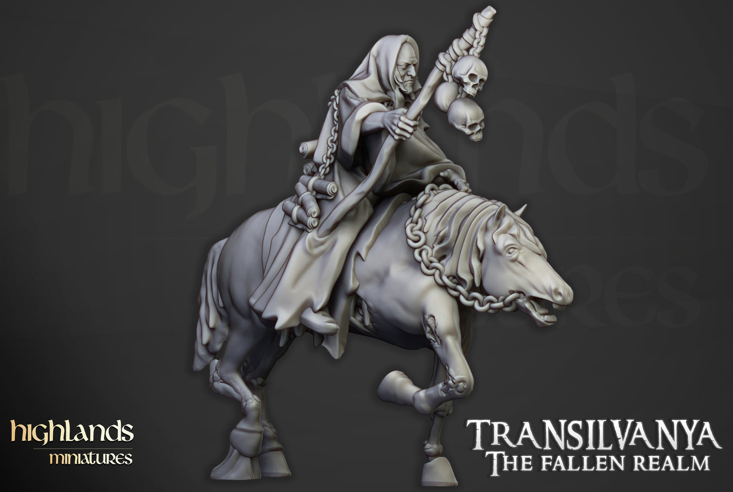 Transilvanya Necromancer on horse