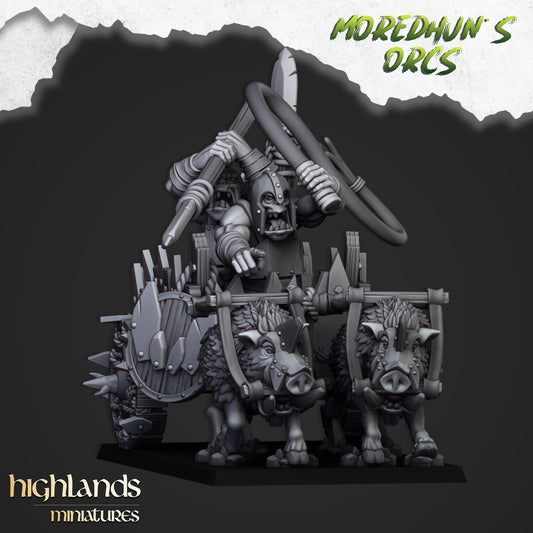 Moredhun's Orcs -  Orc Chariot