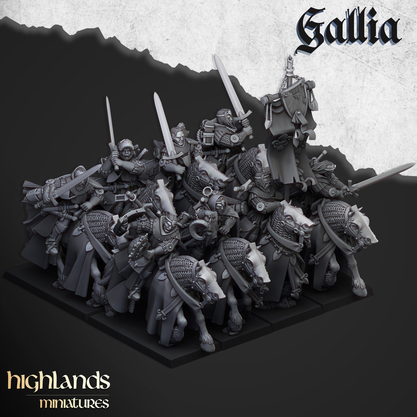 Gallia - Questing Knights inkl. Command Unit