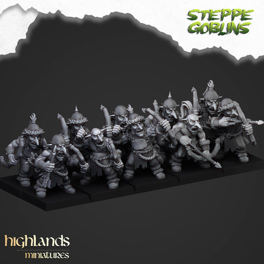 Steppe Goblins - Steppe Goblin with bows