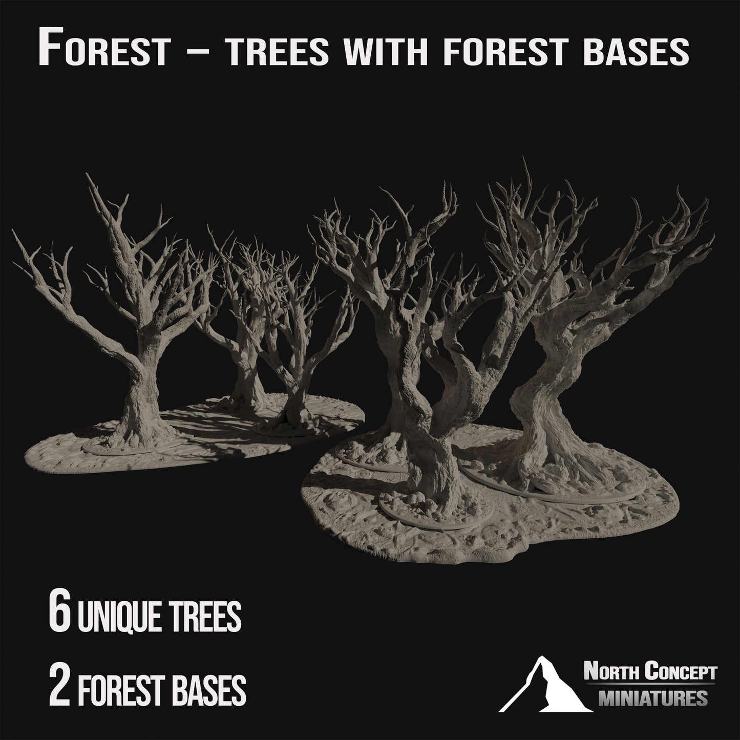 Forest - Trees with Forest bases